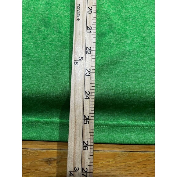 Hammer Bowling Polo Men's Size S Green Polo Patch 1/4 Button Up Gecko Athleisure - Picture 6 of 7